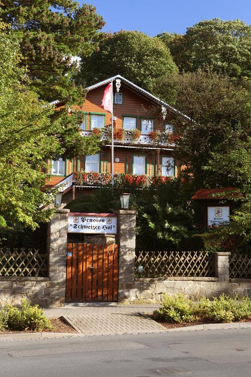 ורניגרוד Pension Schweizer Hof מראה חיצוני תמונה